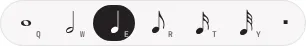 The duration palette